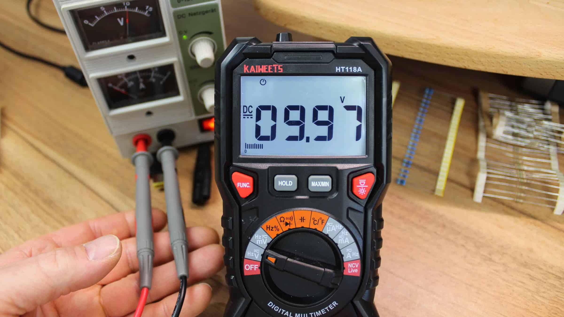 Test: Test Multimeter Kaiweets Ht118a 008